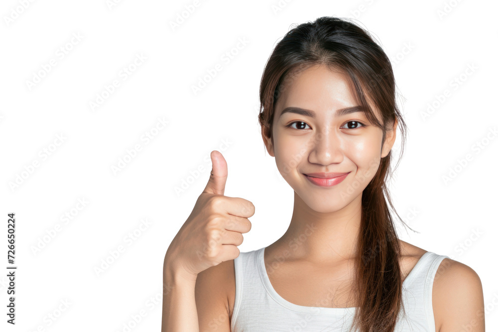 Asian businesswoman in formal suit in office happy and cheerful during using smartphone isolated on transparent white background. Asian businesswoman in formal suit in office happy and cheerful during using smartphone isolated on transparent white background.
