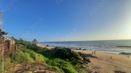 view of the coast of the sea