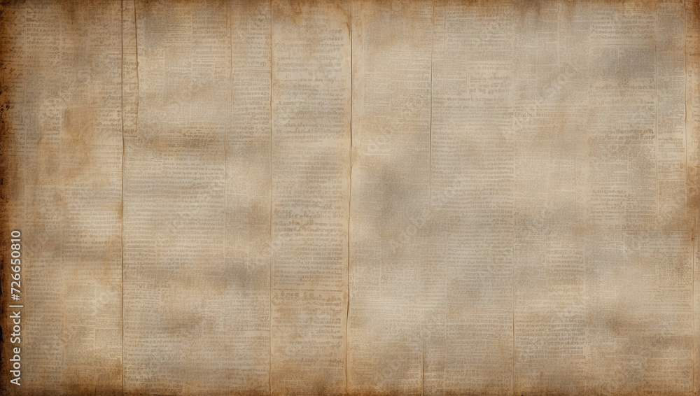 Fototapeta premium Old Newspaper Texture