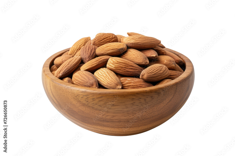 Fresh almond nuts isolated on white transparent background. Fresh almond nuts isolated on white transparent background.