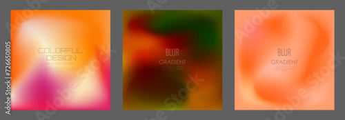 The gradient. Colorful blur, background for the title pages of a book, a catalog magazine. A template for a banner, poster and brochure. An abstract version of modern design