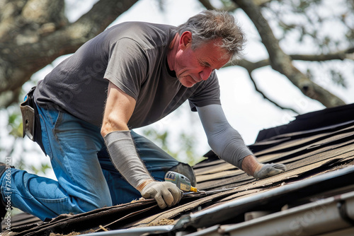 Roof Replacement Challenge Unleashed © AIproduction