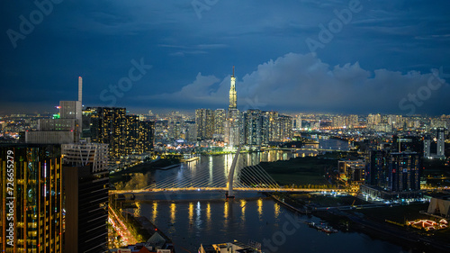 City of Saigon at Night