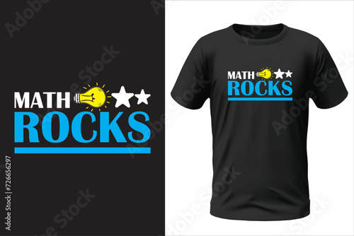 Math Rocks T-shirt design