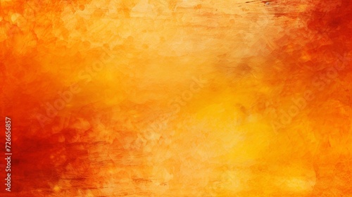 Yellow burnt orange red fiery golden brown black abstract background for design. Color gradient. Rough, grain, noise. Colorful bright spots. 4k, high detailed, full ultra HD, High resolution