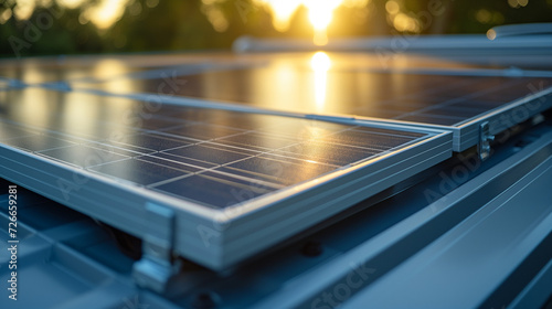Solar panels, sustainable energy