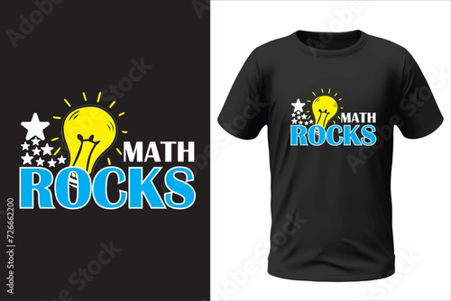 Math Rocks T-shirt design