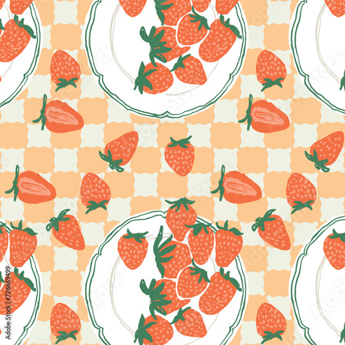 Abstract botanical seamless pattern to suit your branding identity our packaging design