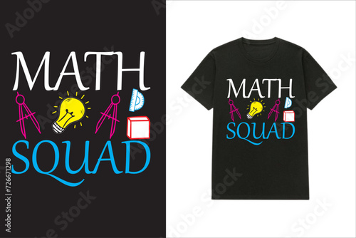 Math Squad T-shirt design