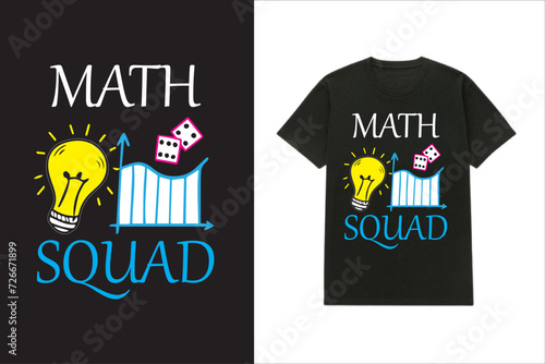 Math Squad T-shirt design