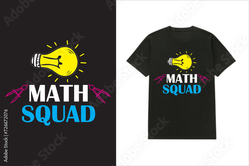 Math Squad T-shirt design