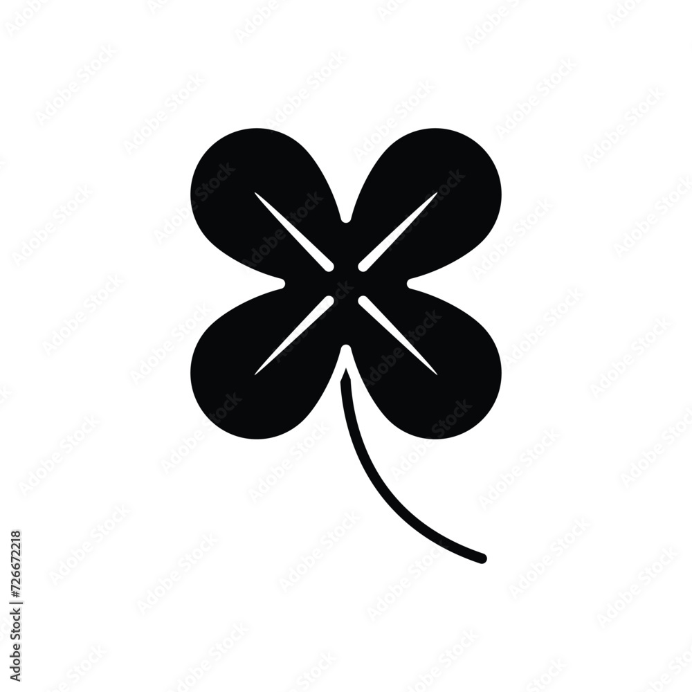 4 leaf clover icon vector design template simple and clean 4 leaf clover icon vector design template simple and clean