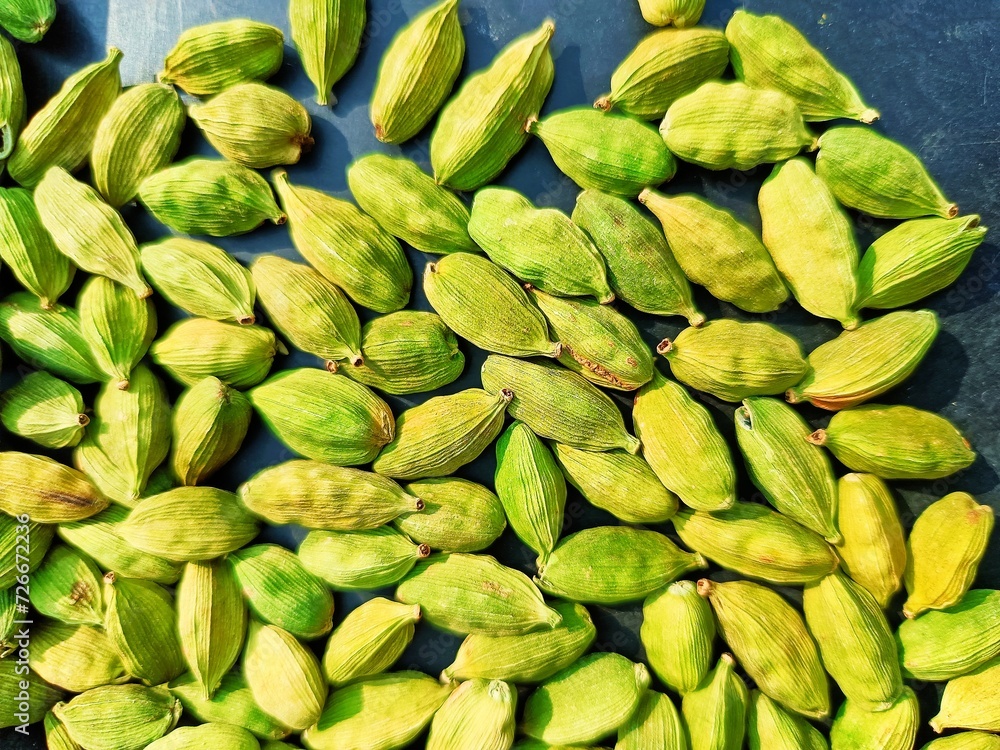 Elaichi or cardamom pods Elaichi or cardamom pods