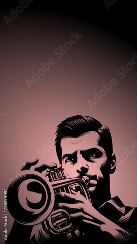 Musicien et Jazz : trompettiste