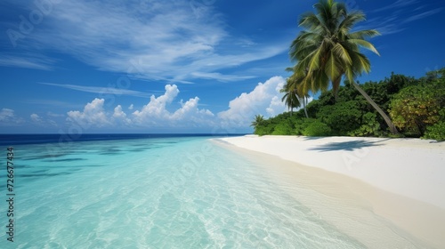 Maldives Islands Ocean Tropical Beach © Emil