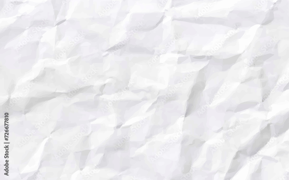 Obraz premium Paper texture Crumpled White.Top view.