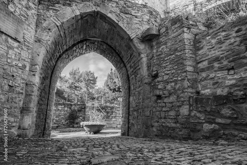 Agnone, Molise, Italy. Porta Semiurna photo