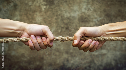 Family Law and Custody Battles, pulling the rope from both sides hands