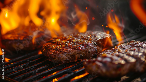 Grilling Gaffes: Document typical mistakes made during grilling, like flare-ups, uneven cooking, or misjudging cooking times, especially during barbecue season photo