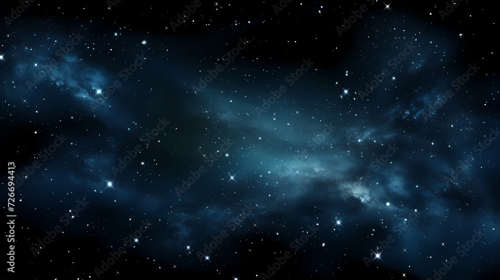 Countless stars twinkle in the night sky Countless stars twinkle in the night sky