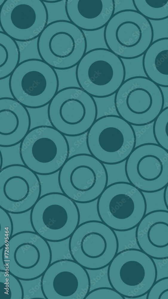 Abstract flat Circular outline and circular shape animated seamless pattern background moving in a single direction. Blue color minimalistic pattern motion graphics background. Abstract flat Circular outline and circular shape animated seamless pattern background moving in a single direction. Blue color minimalistic pattern motion graphics background.