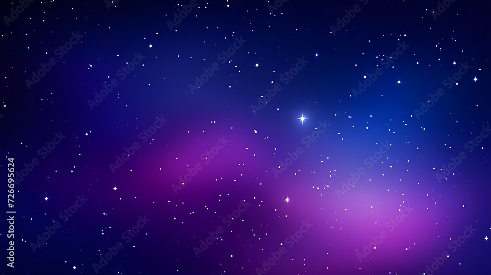 Fototapeta premium Countless stars twinkle in the night sky