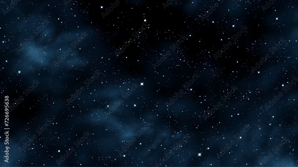 Fototapeta premium Countless stars twinkle in the night sky