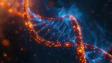 Stellar Genetic Formation, Merging the Wonders of Astronomy and Biology - An Ideal Visual for Exploring Life Beyond Earth and the Interstellar Mysteries of the Universe