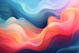 A visually dynamic presentation background with swirling pastel waves on a dark canvas, creating an eye-catching and modern aesthetic.