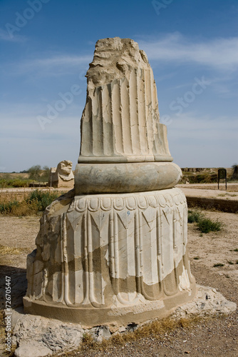 Foto Iran Ancient city of Susa on a sunny spring day.