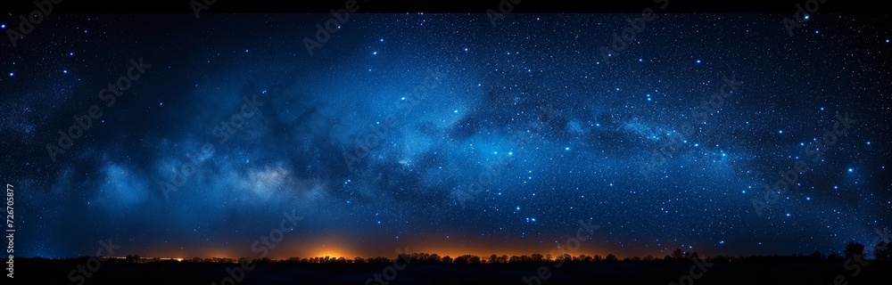 Fototapeta premium beautiful sky full of stras background