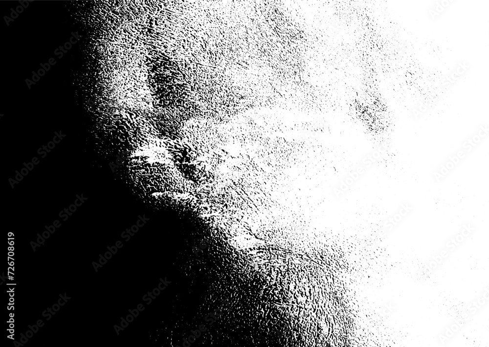 Fototapeta premium Rustic grunge vector texture with grain and stains. Abstract noise background. Weathered surface. Dirty and damaged. Detailed rough backdrop. Vector graphic illustration with transparent white. EPS10.