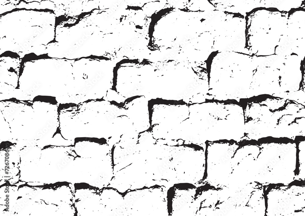 Obraz premium Rustic grunge vector texture with grain and stains. Abstract noise background. Weathered surface. Dirty and damaged. Detailed rough backdrop. Vector graphic illustration with transparent white. EPS10.