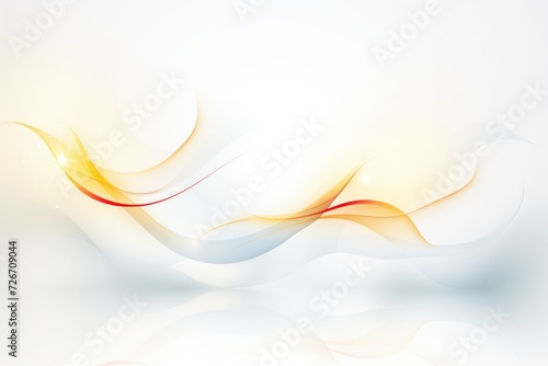White and Yellow Abstract Background With Red Lines