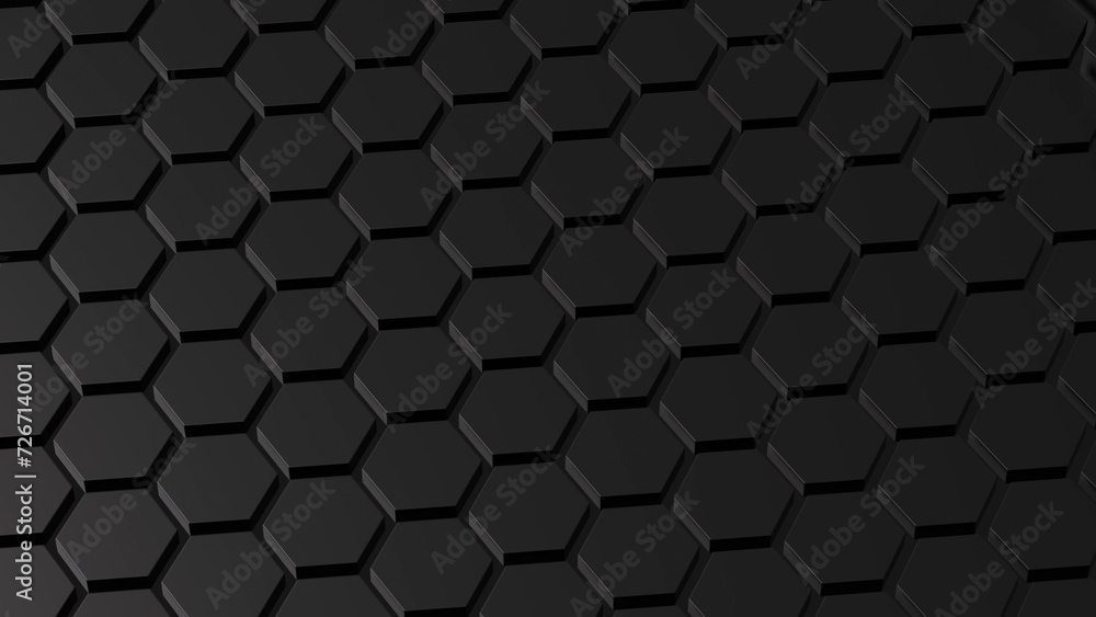 Abstract black honeycomb Abstract black honeycomb