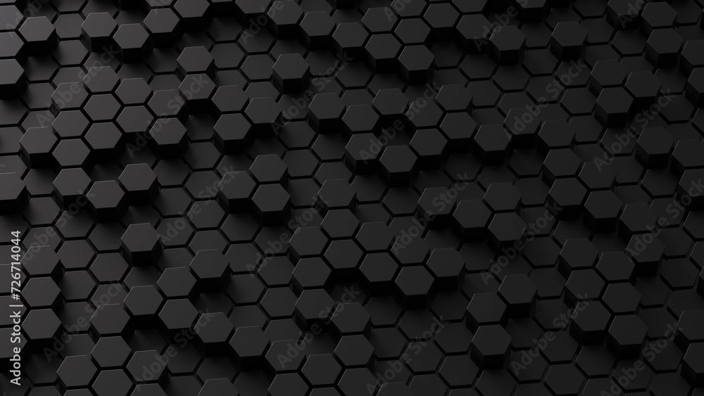 Abstract black honeycomb Abstract black honeycomb