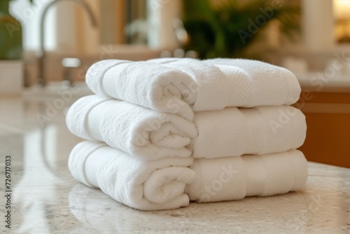 Perfectly Arranged Towels: Must-Have For Hotels, Spas, And Bathrooms