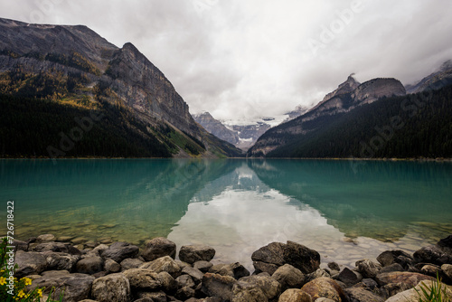 Obraz na płótnie Lake Louise, Banff National Park, Alberta, Canada w salonie