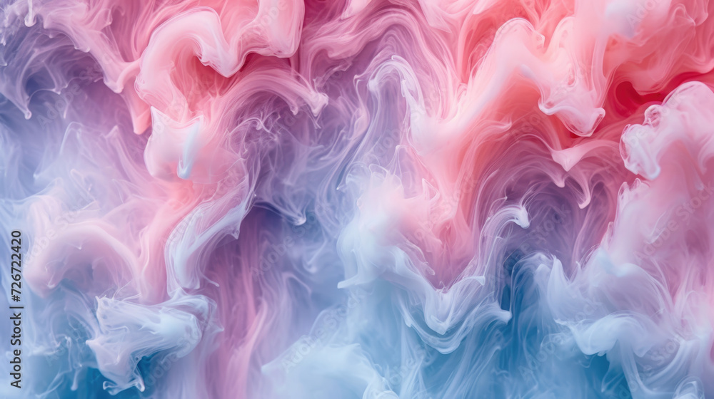 Abstract multi-colored clouds glow in the sky wallpaper Abstract multi-colored clouds glow in the sky wallpaper