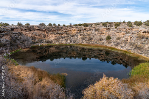 Montezumas Well at Montezuma Castle National Monument near Rimrock  Arizona