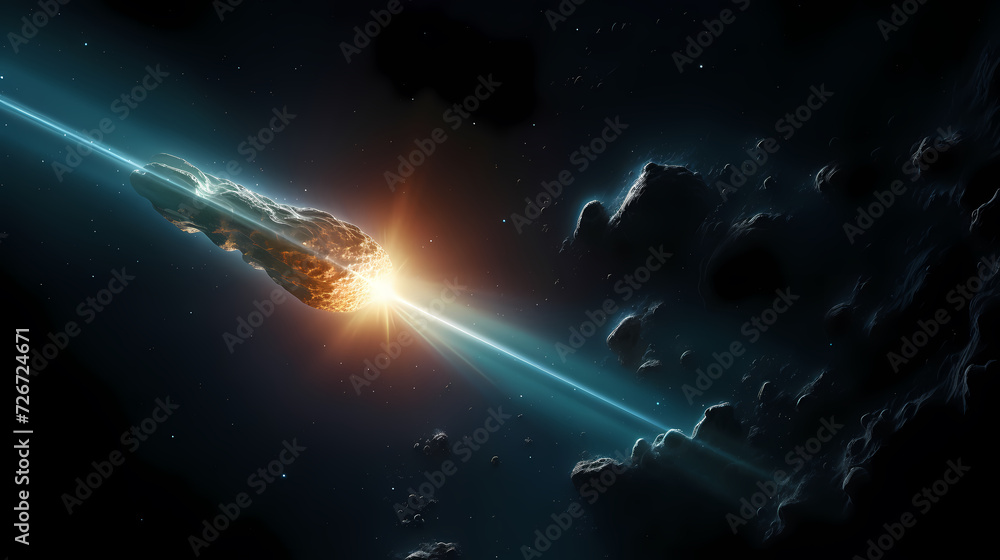 Space galaxy background, 3D illustration of nebulae in the universe Space galaxy background, 3D illustration of nebulae in the universe
