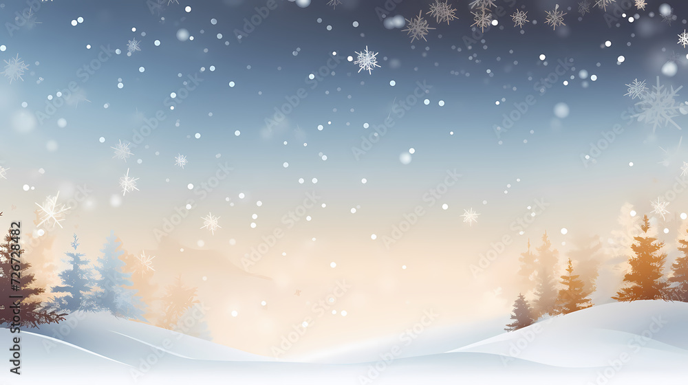 Naklejka premium Flat lay composition for festive background with festive decorations and stars