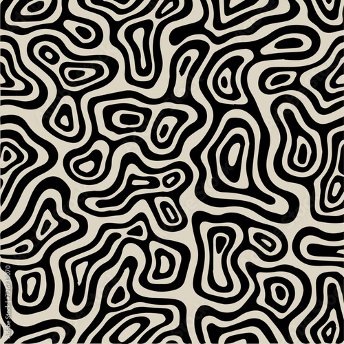 Abstract background. Suitable for any design, textile design, print and brand book. Black color.