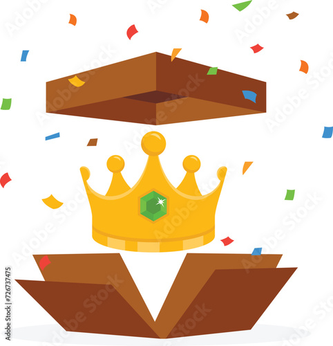 Great and brilliant ideas, Creative genius or winner idea for business development concept,
