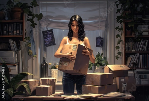 Collaborative Moving Day: Packing and Organising