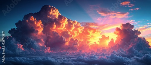 Vibrant Sky With Abundant Clouds © DigitalMuseCreations