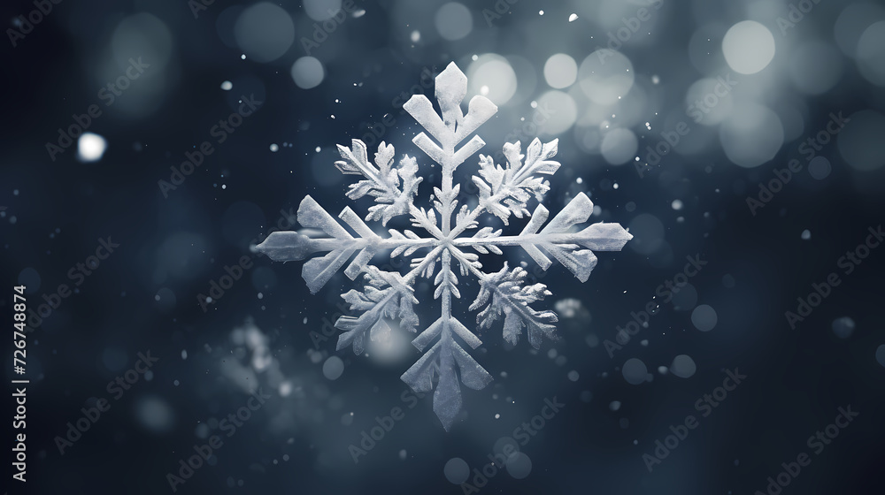 Beautiful winter Christmas glowing background with falling snowflakes, winter background Beautiful winter Christmas glowing background with falling snowflakes, winter background