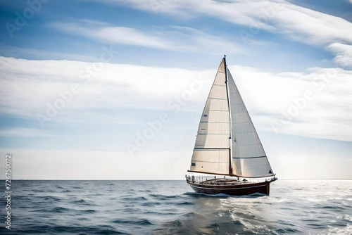  Boat in the oean © Malik