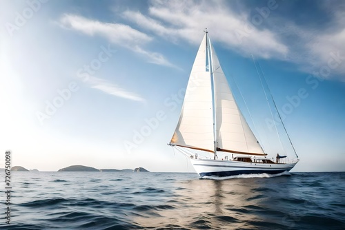  Boat in the oean © Malik