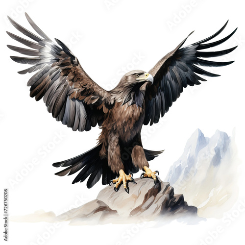 eagle in flight